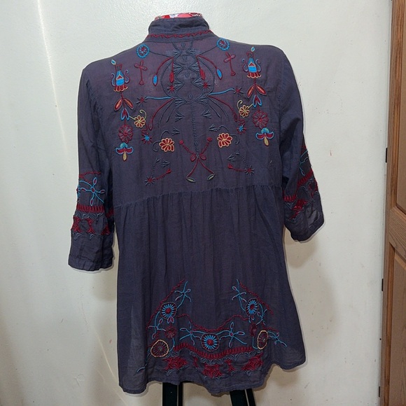 Johnny Was tunic top shirt blouse - Picture 4 of 7